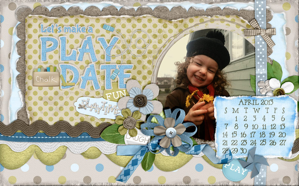 March Desktop Challenge~April