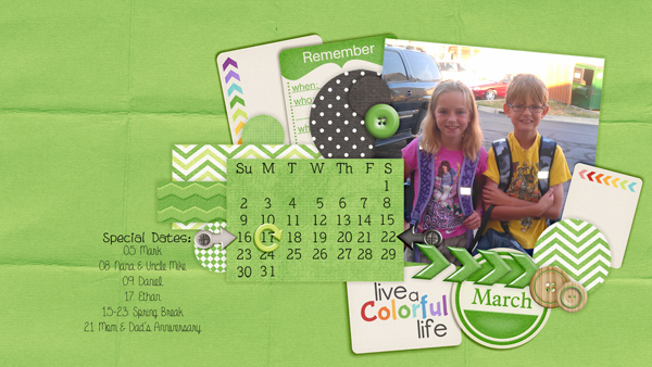 March Desktop
