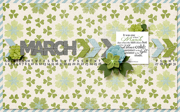 March Desktop