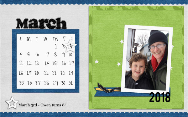 March Desktop