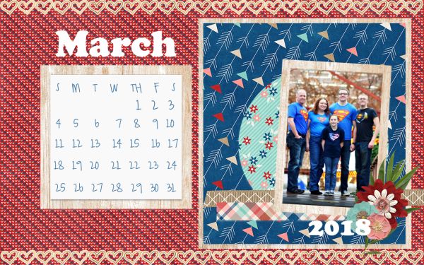 March Desktop