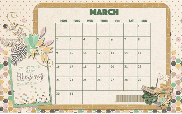 March Desktop