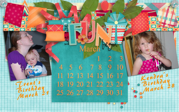 March Desktop