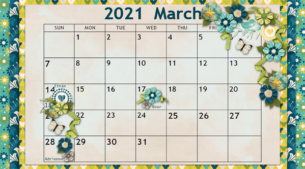 March Desktop