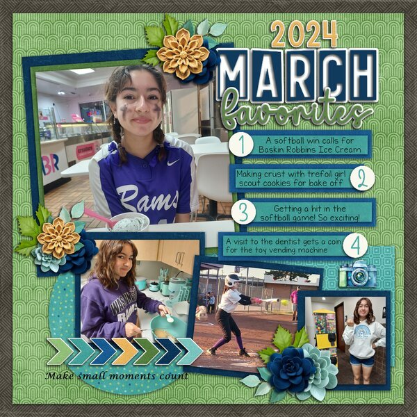 March Every Day Goodness