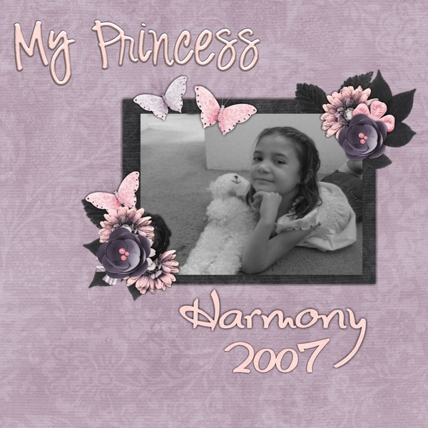 March temp. Challenge : my princess
