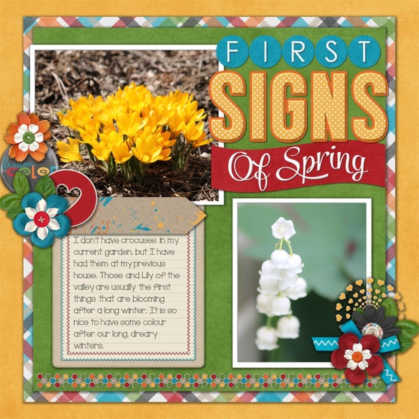 March Template Bundle - Project 2014 March