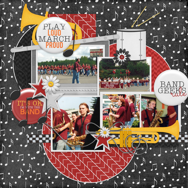 Marching Band Kit from Designs by Connie Prince