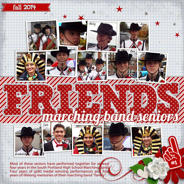 Marching Band Seniors