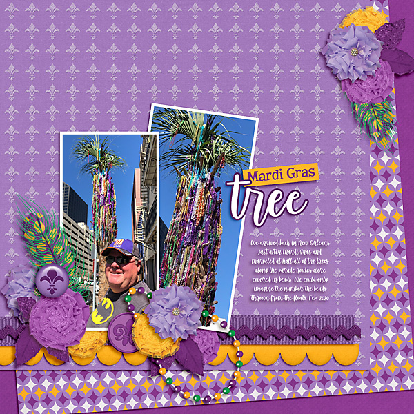 Mardi Gras Tree