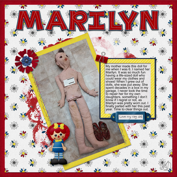 Marilyn, my rag doll