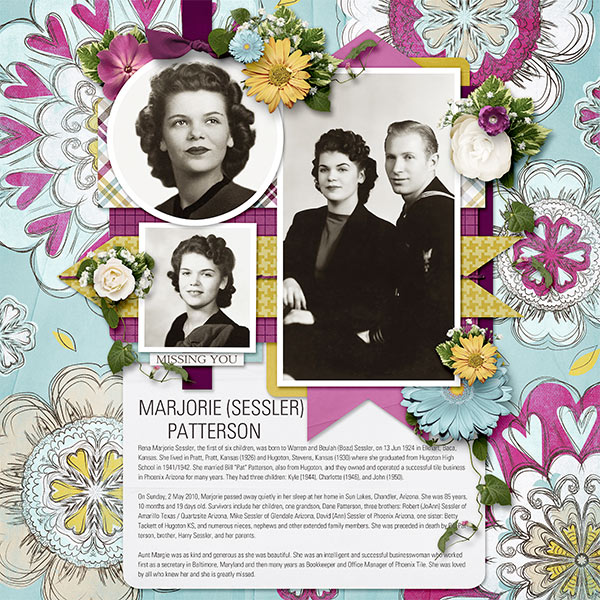 MARJORIE (SESSLER) PATTERSON