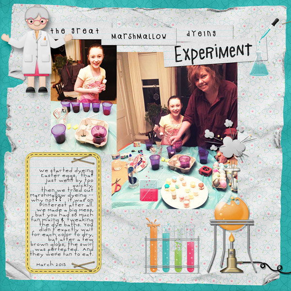 marshmallow dyeing