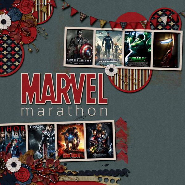 Marvel Marathon Left Page