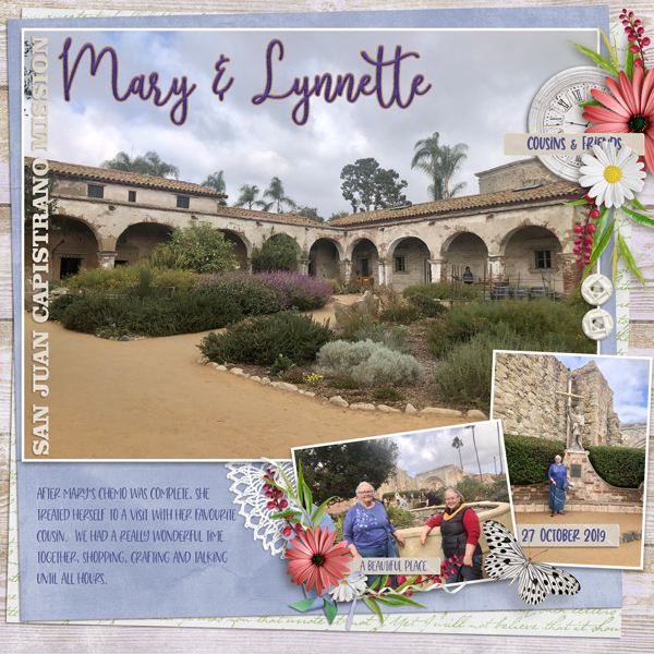 Mary and Lynnette San Juan Capistrano Mission