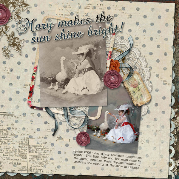 Mary makes the sun shine bright!