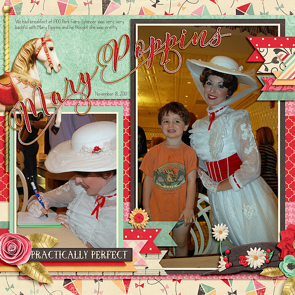 Mary Poppins (left)