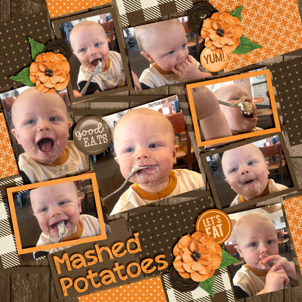 mashed potatoes