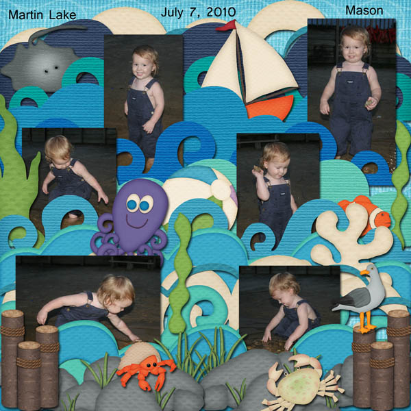 Mason at the Lake