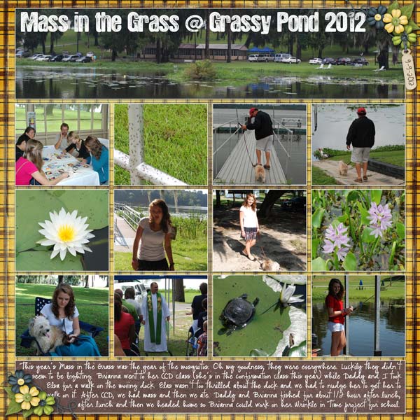 mass in the grass