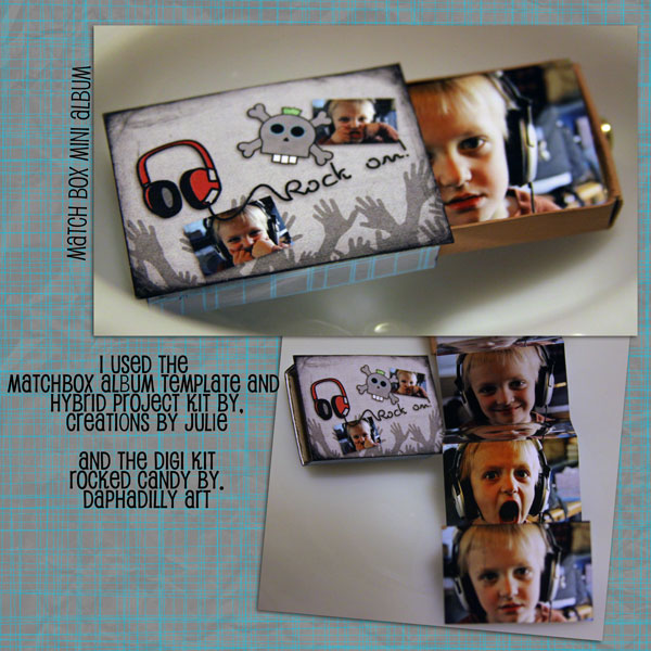 Match Box mini Album