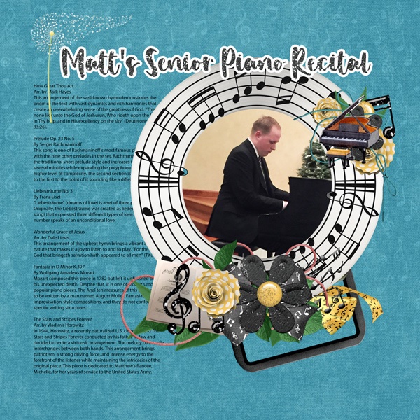 Matt's Piano Recital