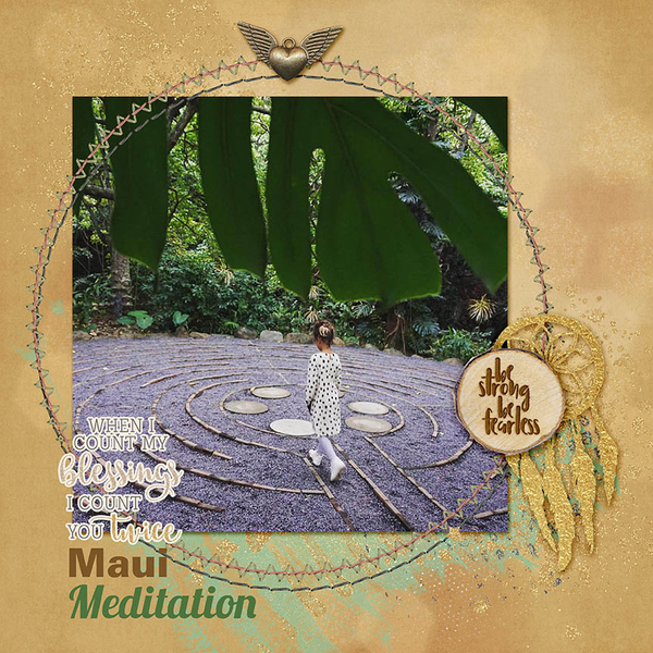 Maui Meditation Labyrinth