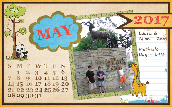 May 2017 Calendar