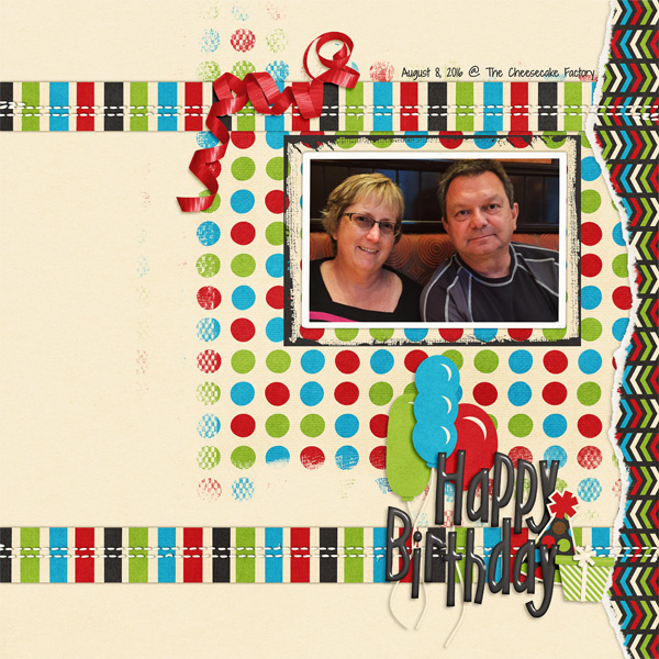 May 2017 Mix it Up Challenge - My Birthday