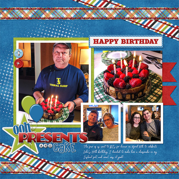May 2018 Font Challenge - John's Birthday