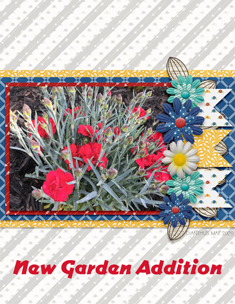 May 2020 Connie Prince Challenge - New Garden Addition