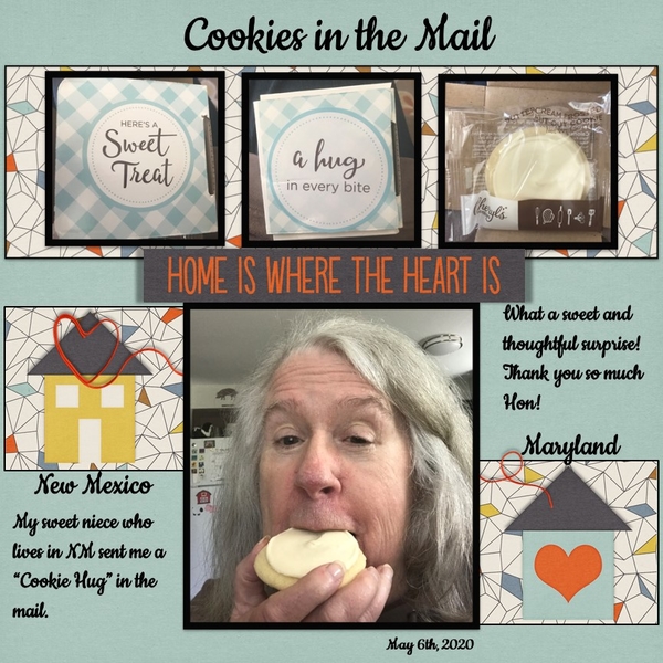 May 2020 Designer Spotlight Blue Heart Scraps Challenge