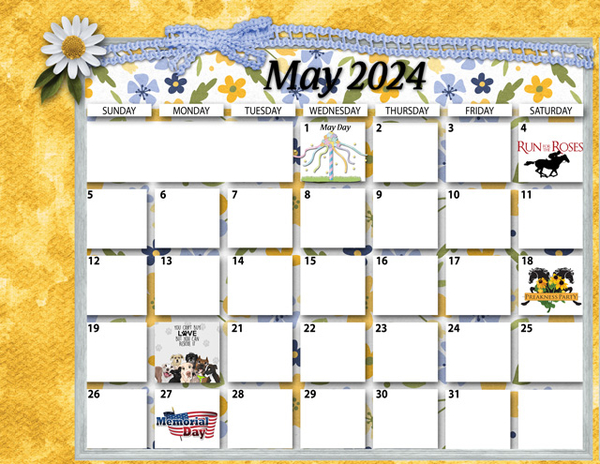 May 2024 Calendar