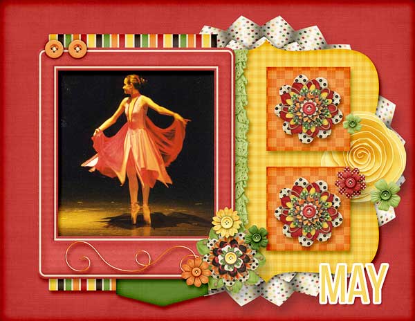 May Calendar Topper