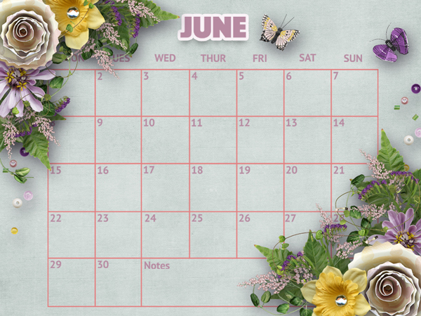 May Desktop Challenge with The Cherry on Top