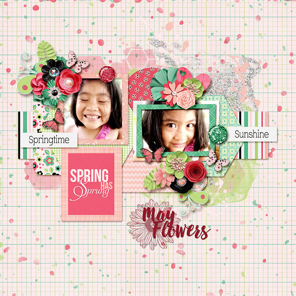 May Flower Girl