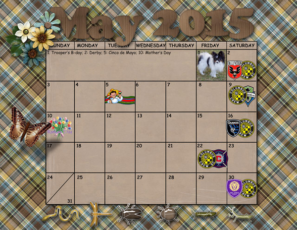 May Sum Up Calendar