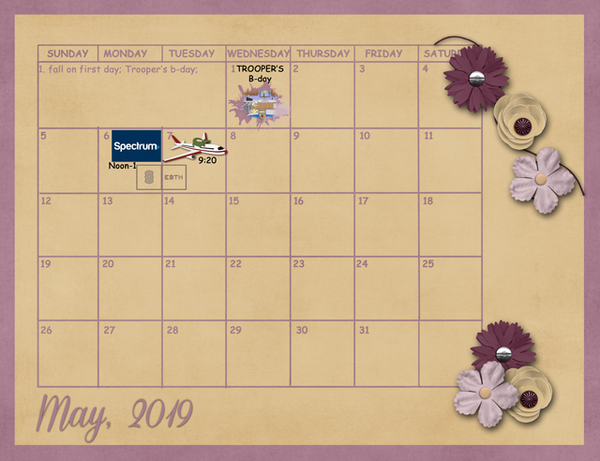 May Sum Up Calendar