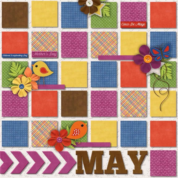 May Template Bundle - Project 2015 May