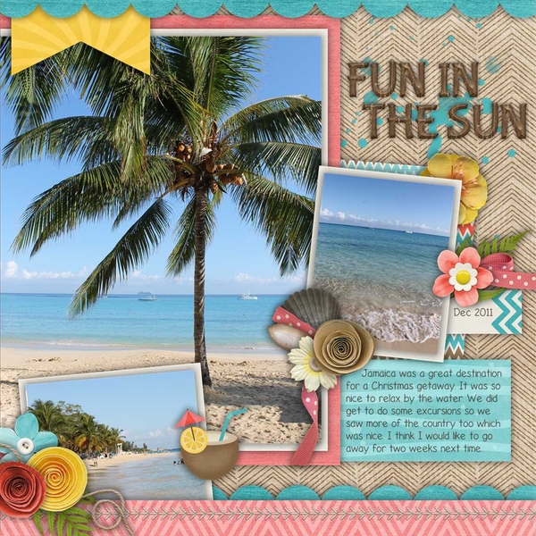 May Template Bundle - Tropical Escape