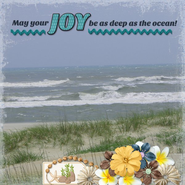 May your JOY be as deep as the ocean!