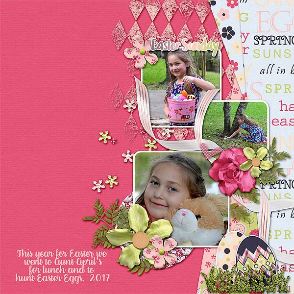 Maycie's Easter 2017