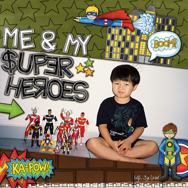 Me + My Super Heroes