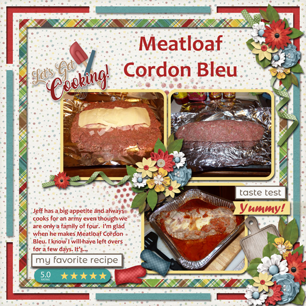 Meatloaf Cordon Bleu