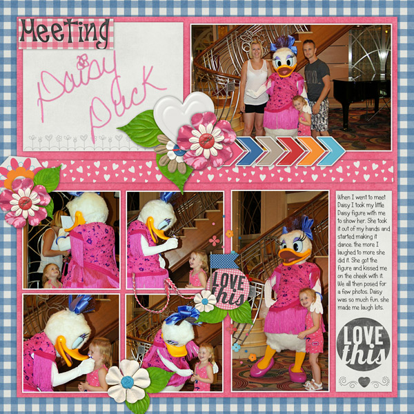 Meeting daisy Duck