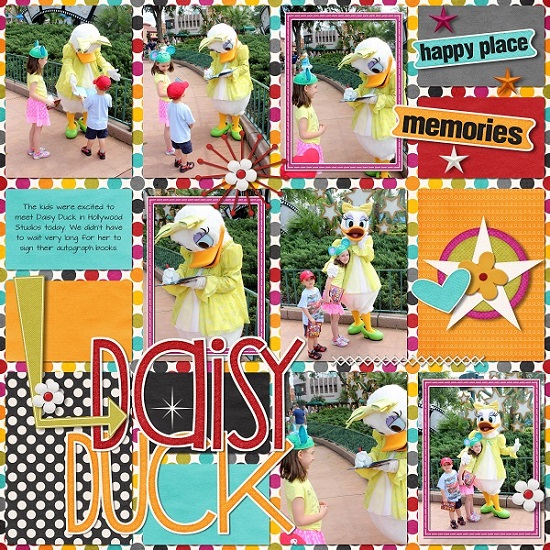 Meeting Daisy Duck