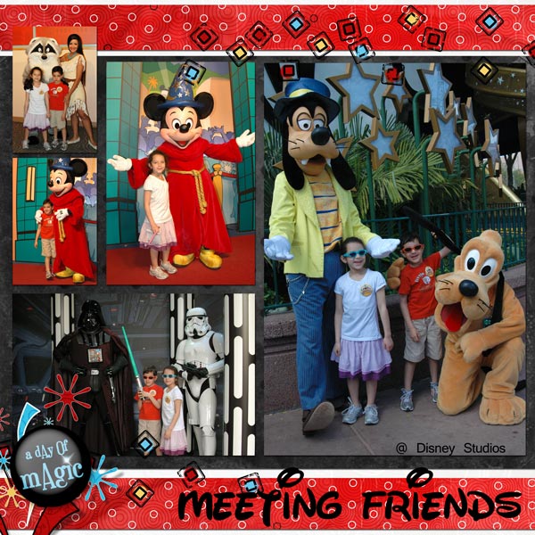 Meeting Friends at Disney Studios