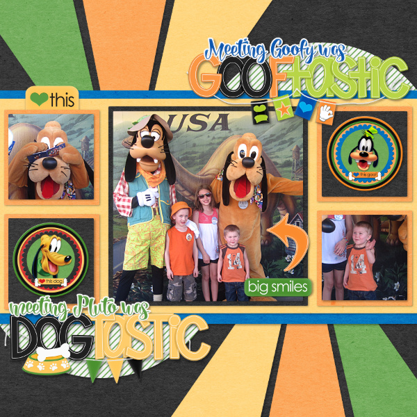 Meeting Goofy + Pluto