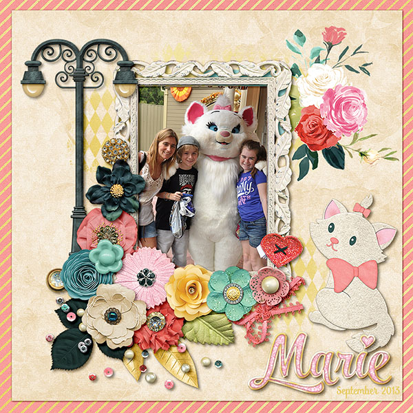 Meeting Marie - Magic Kingdom
