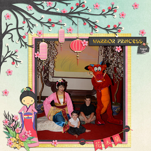 Meeting Mushu + Mulan